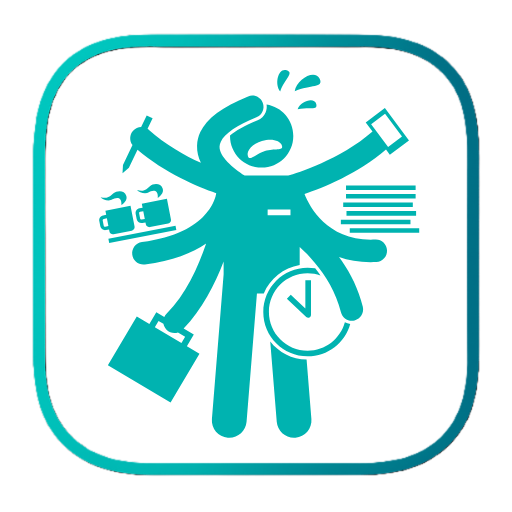 Ícone azul de uma prancheta representando anotações manuais e retrabalho em processos empresariais, com foco nos erros humanos causados por falta de automação.
